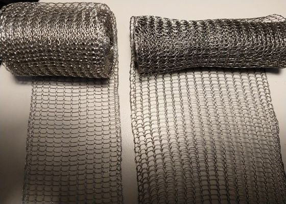 60cm largura malha de arame tricotado anti-corrosão para filtragem